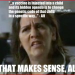 "That makes sense, Alf": Meryl Dorey launches a new #StopAVN catchphrase