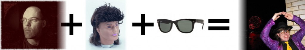 1) Take a gorgeous man, add a mullet and Ray Bans 2) ??? 3) Profit! Sean + Me = Chemistry