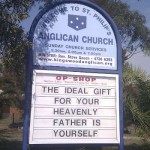 St Philip's Anglican: Punning for Jesus