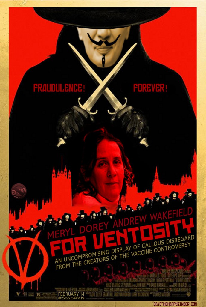 V for Ventosity Meryl Dorey and Andrew Wakefield in 'V for Ventosity'